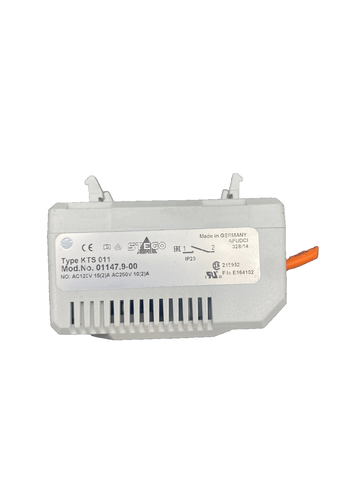 STEGO KTS 011 01147.9 - 00 + KTO 011 01146.9 - 00 THERMOSTAT - KLR Automation