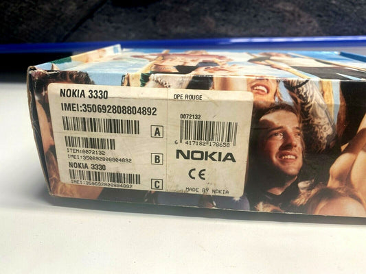 Nokia 3330 Phone Old Stock Rare collectors Mobile Phone Cell GSM - KLR Automation
