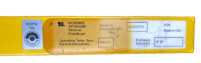 STI MICROSAFE MC4200 SERIES MC4228RE 42733-0280 RECEIVER