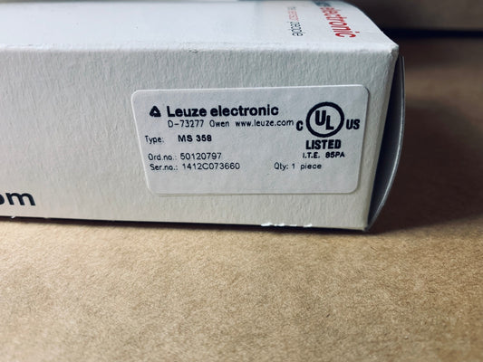 1 x . Leuze MS 358: Connection Unit – 50120797 - KLR Automation