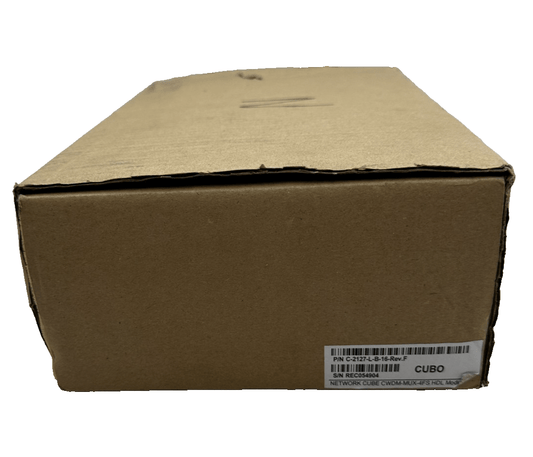 CUBO NETWORK CUBE CWDM - MUX - 4FS HDL C - 2127 - L - B - 16 - REV F - KLR Automation