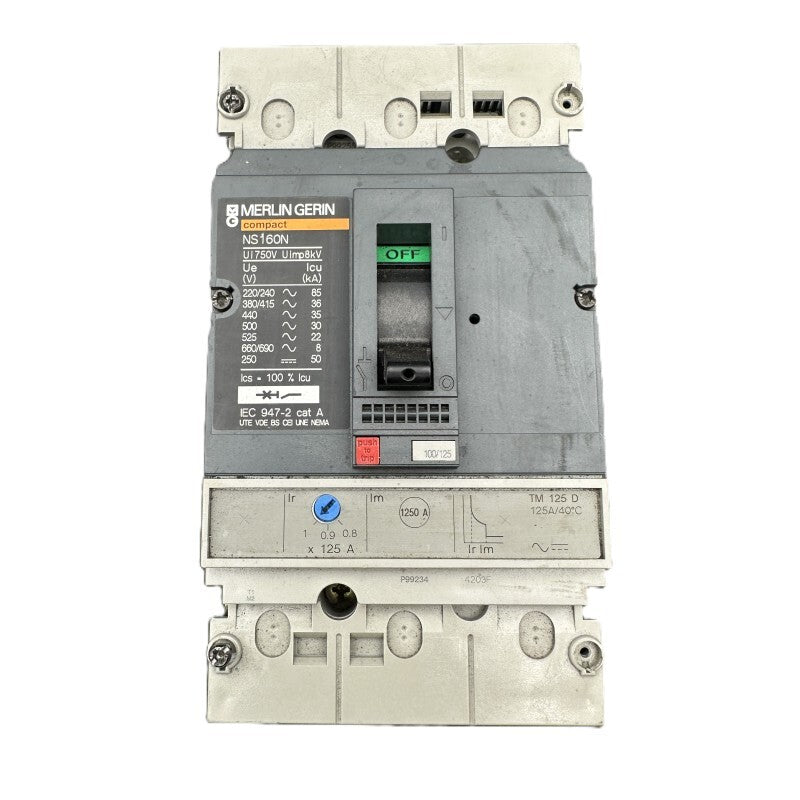 MERLIN GERIN NS160N COMPACT + TM 125D /