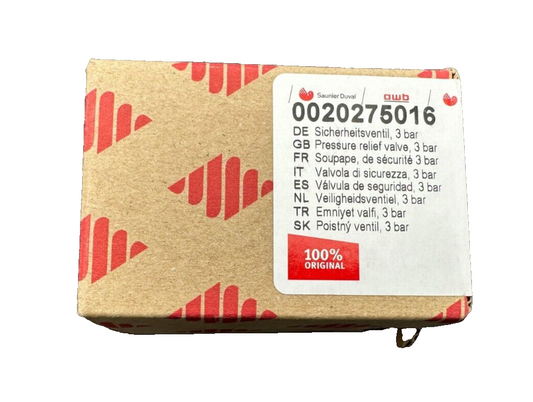 SAUNIER DUVAL 0020275016 SOUPAPE DE SECURITE 3BAR