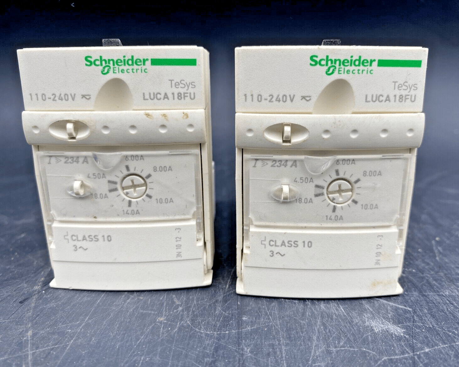 LOT OF 2 SCHNEIDER ELECTRIC LUCA18FU 110 - 240V CONTROL UNIT - KLR Automation