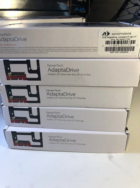 NewerTech AdaptaDrive 2.5" à 3.5" drive converter support NWTADPTADRVOB Bay - KLR Automation