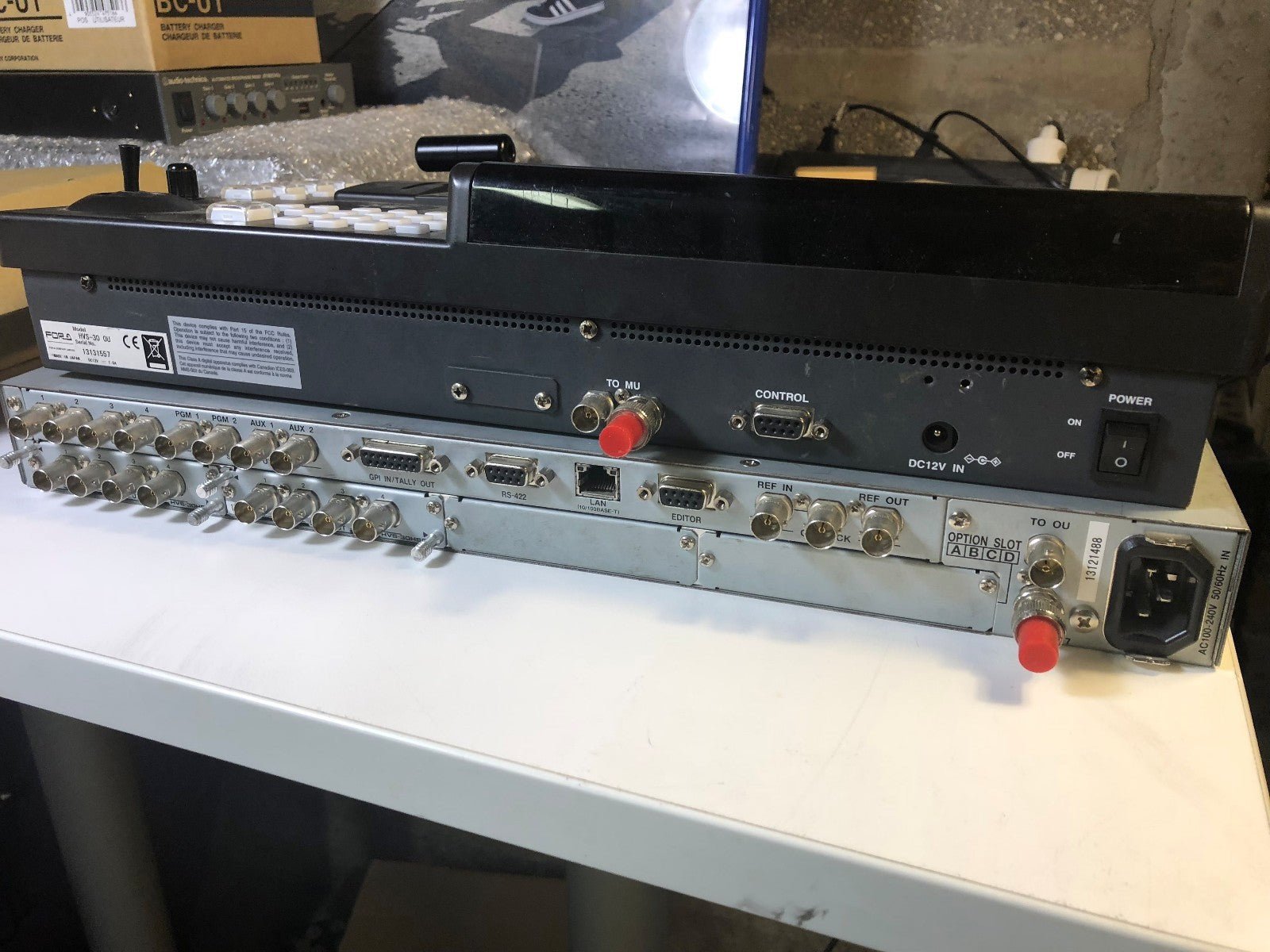FOR - A HVS - 300HS Video Switcher with HVS - 30 Hanabi - KLR Automation