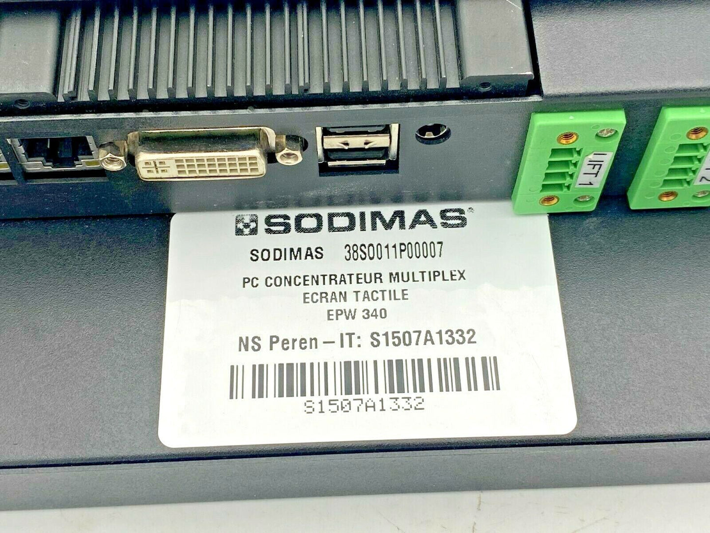 Elevator parts lift Card SODIMAS PC Concentrateur EPW - 340 38SO011P00007 - KLR Automation