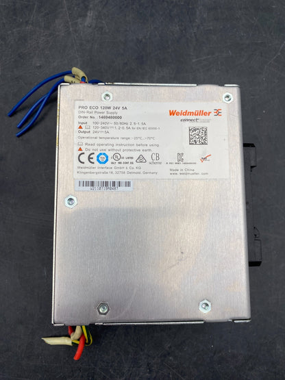 WEIDMULLER PRO ECO 1469480000 DIN RAIL POWER SUPPLY