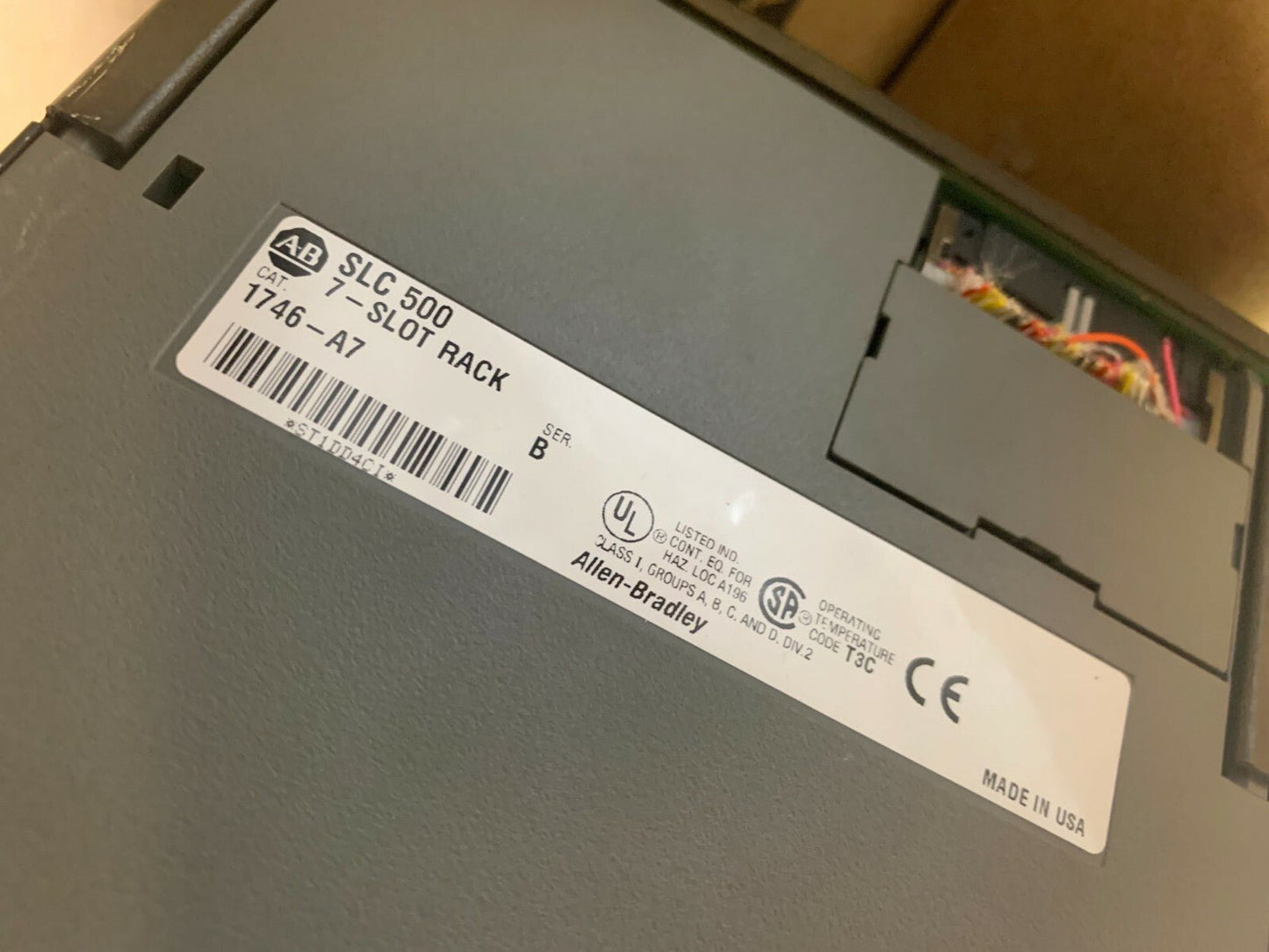 Allen Bradley SLC 500 Rack 1746 - A7 1746 - P2 1747 - L542 1747 - SN + 5 x 1746 - IB16 - KLR Automation