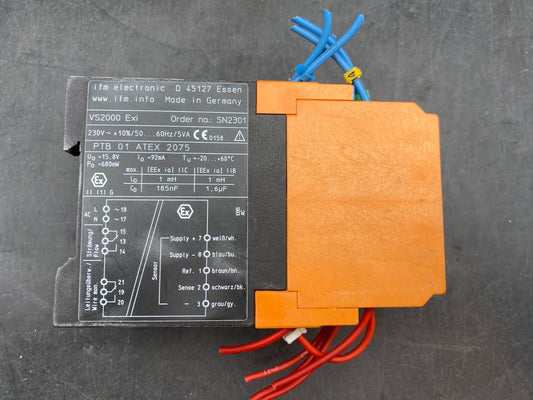 IFM VS2000 EXI SN2301 230V ATEX 2075