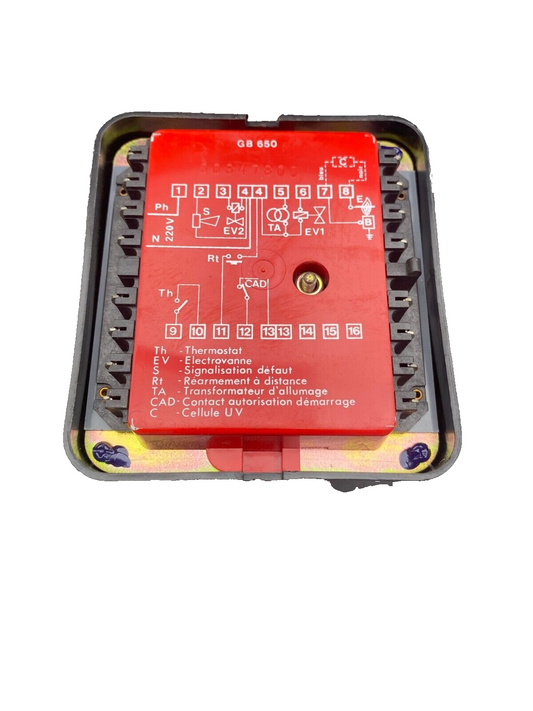 1 pc x PETERCEM GB 650 650.1 220V 50Hz 5VA BOITE DE CONTROLE