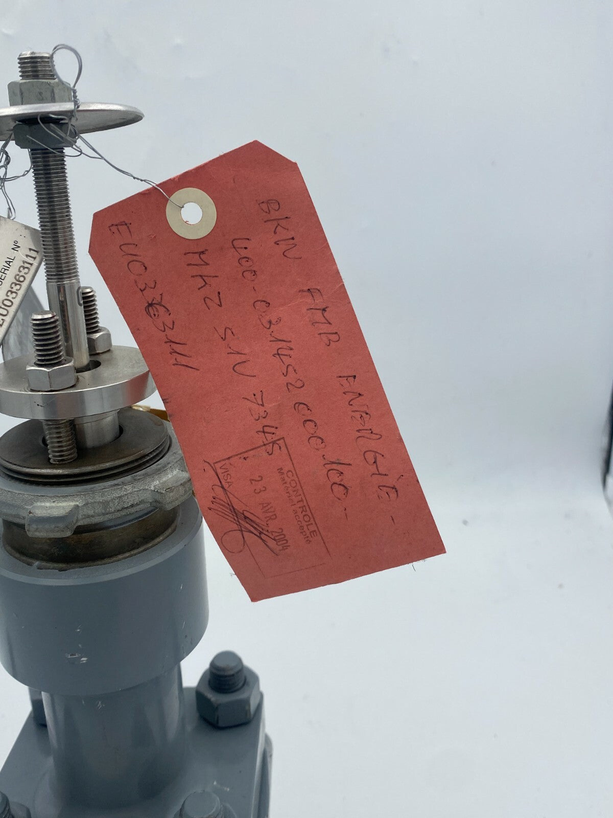 Fisher Controls Body Plug Valve EZ VentilKoerper  FGS 8A11-A TA X3/8"