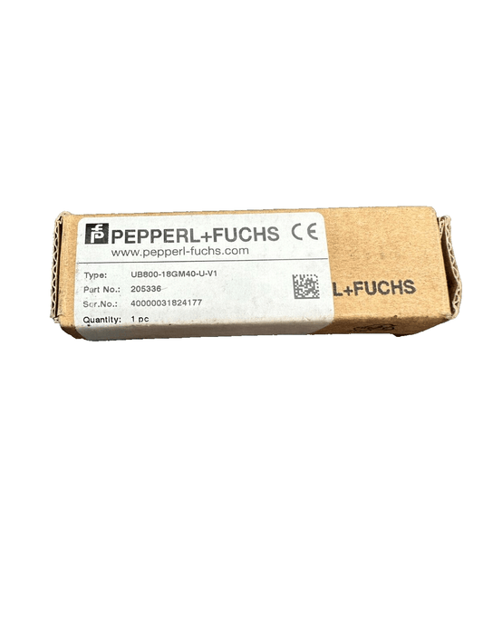 PEPPERL FUCHS UB800 - 18GM40 - U - V1 205336 CAPTEUR A ULTRASONS - KLR Automation