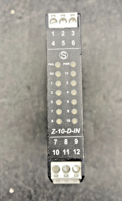 SENECA Z-10-D-IN-1 Z10DIN1 10 DIGITAL INPUT MODULE
