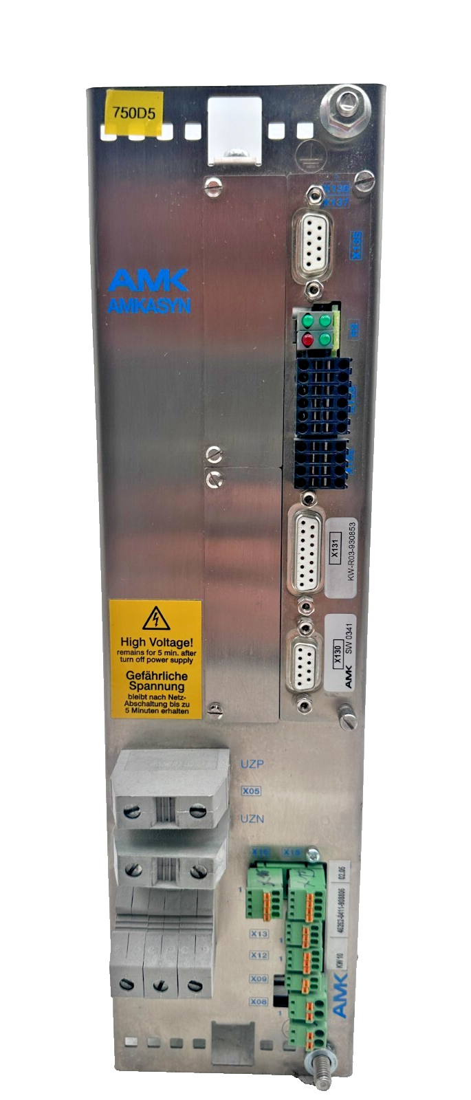 AMK AMKASYN KW 10 10kVA AVEC KW-R03 VERSION 02.05 SERVODRIVE