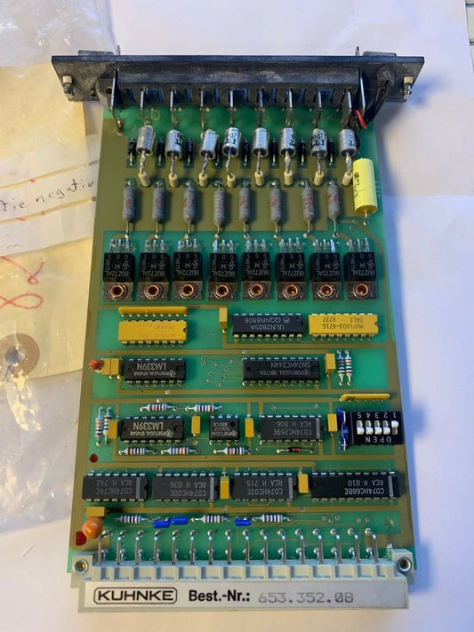 KUHNKE PCB CIRCUIT BOARD 653.352.08 - KLR Automation