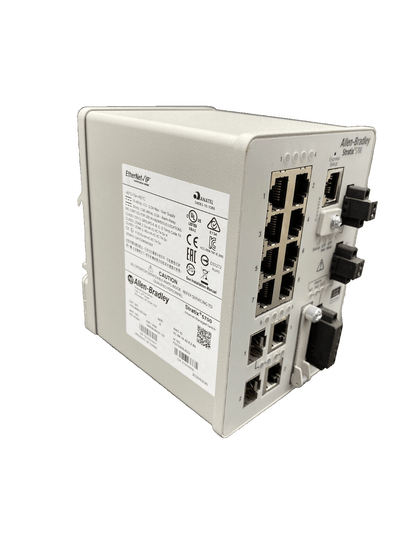 Allen Bradley 1783 - BMS10CGA ALLEN - BRADLEY STRATIX 5700 MANAGED ETHERNET SWITCH - KLR Automation