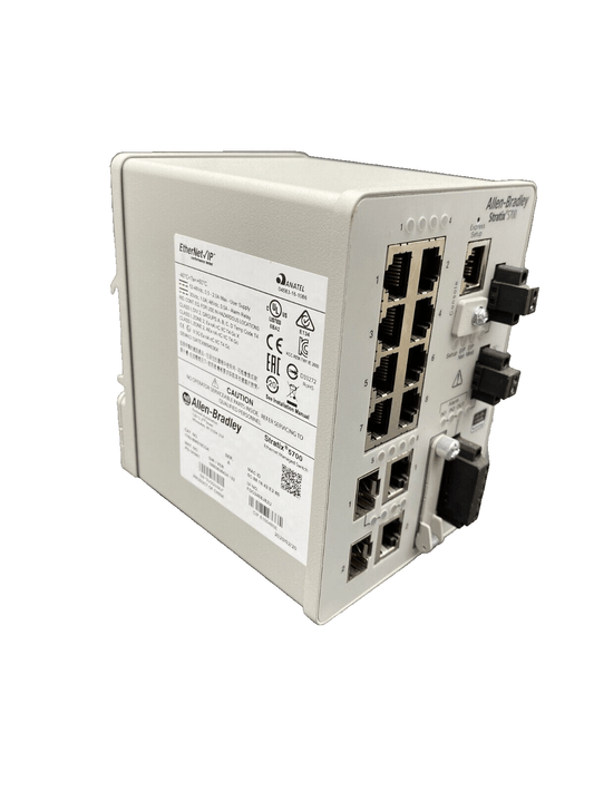 Allen Bradley 1783 - BMS10CGA ALLEN - BRADLEY STRATIX 5700 MANAGED ETHERNET SWITCH - KLR Automation