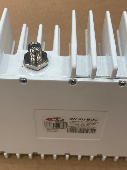 ABA5KUS ABA5KUSF - 5W Ku-Band Block Up Converter   ACTOX Satellite BUC