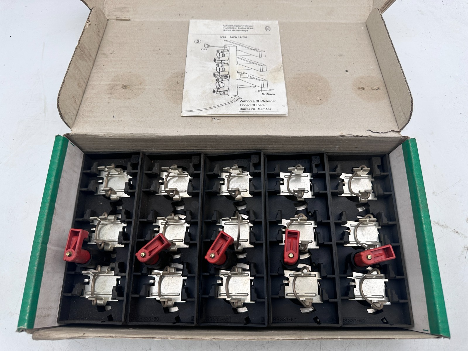 KLOCKNER MOELLER RS 333-50 093557 SOCLE A VIS x5pc