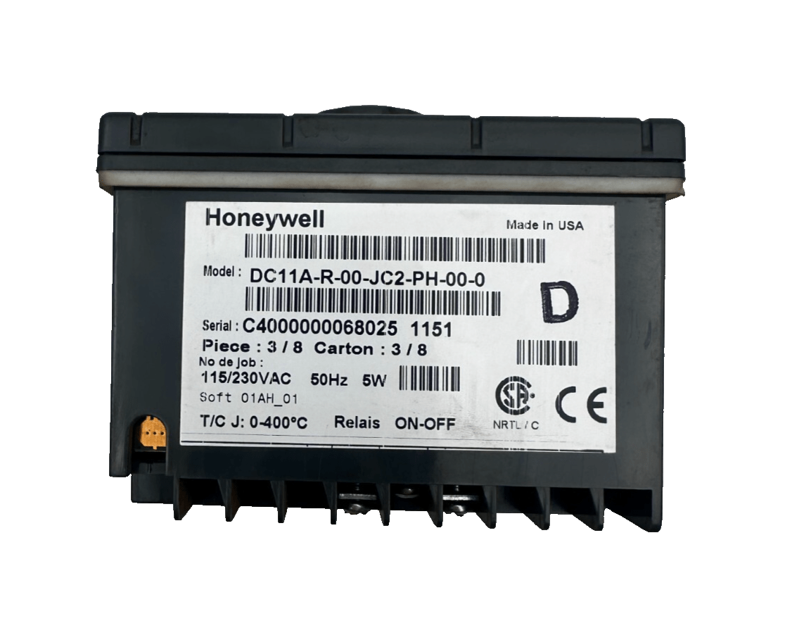 HONEYWELL DC11A - R - 00 - JC2 - PH - 00 - 0 115/230 VAC 5W CONTROLEUR DE TEMPERATURE - KLR Automation