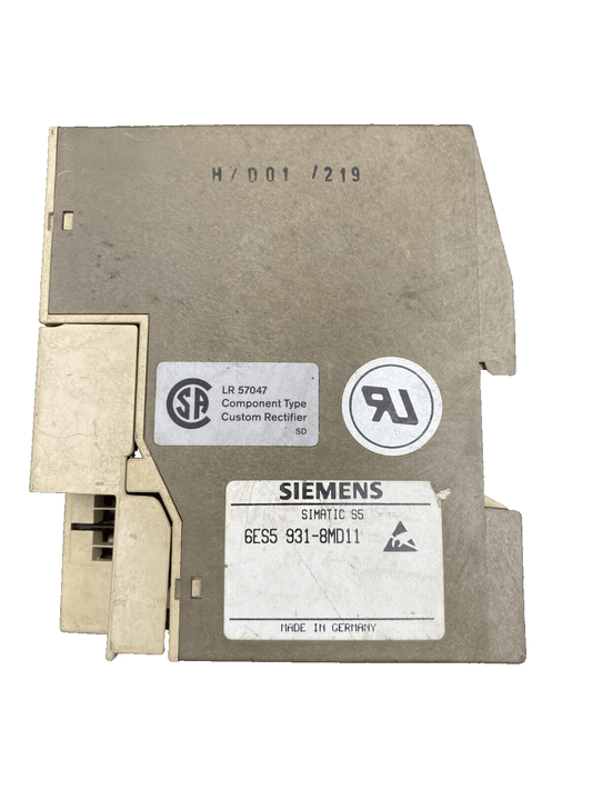 SIEMENS SIMATIC S5 - 100U PS 931 6ES5931 - 8MD11 - KLR Automation
