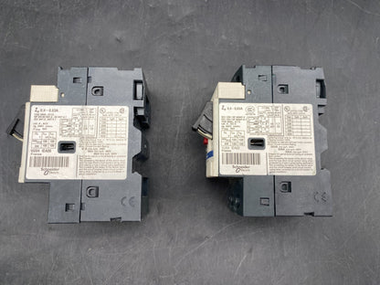 LOT DE 2 TELEMECANIQUE GV2ME04 DISJONCTEUR MOTEUR
