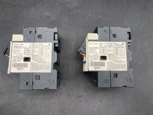 LOT DE 2 TELEMECANIQUE GV2ME04 DISJONCTEUR MOTEUR