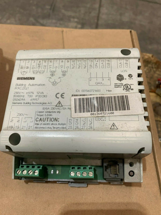 Siemens Rxc20.1 Landis & Staefa