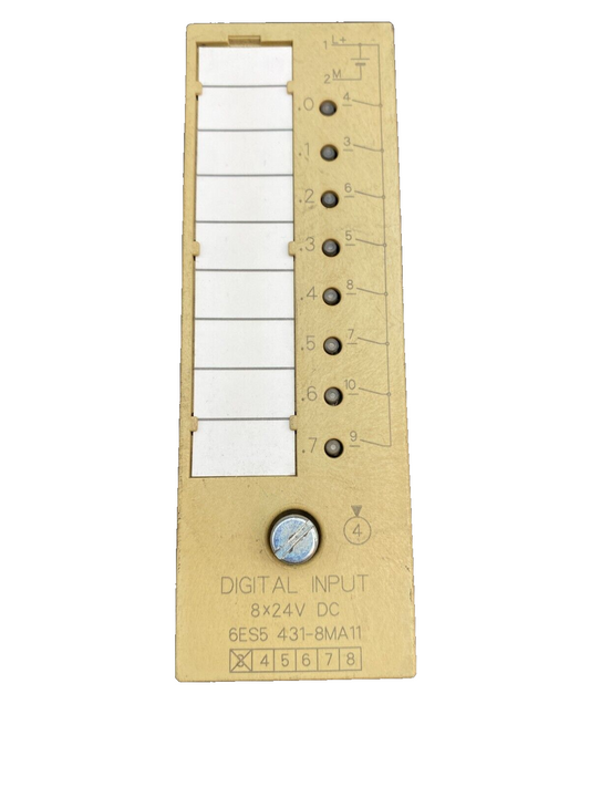 SIEMENS SIMATIC S5 6ES5431-8MA11 DIGITAL INPUT