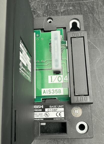 MITSUBIHI A1S61PN + A1SHCPU + A1SX81 + A1SX80 + A1SY80 + A1SY10EU + BASE UNIT - KLR Automation