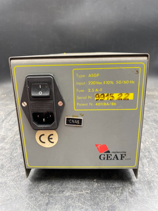 GEAF ASGP3.0 220VAC 2.5A - T CONVERTISSEUR - KLR Automation