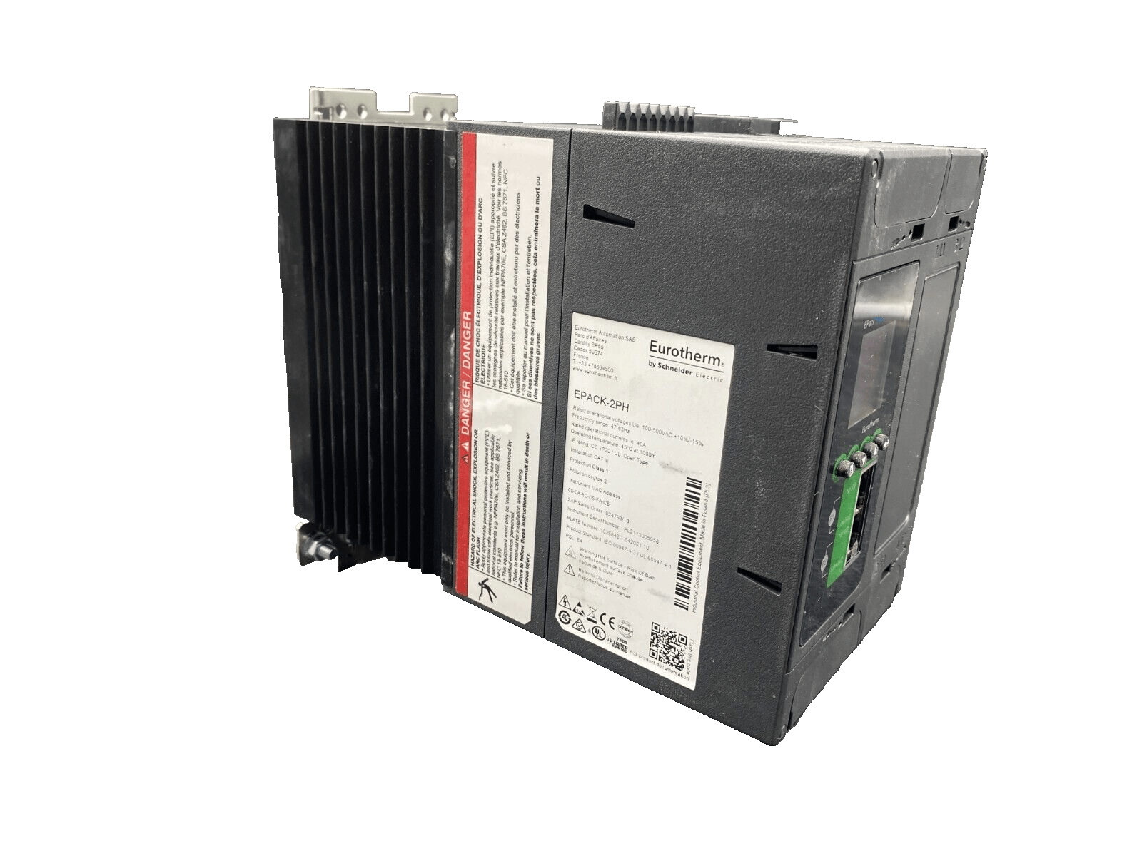 SCHNEIDER ELECTRIC EUROTHERM EPACK - 2PH 100 - 500VAC 47 - 63Hz NEW IN BOX - KLR Automation