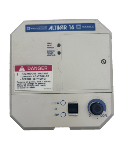 TELEMECANIQUE ATV16U09M2 ALTIVAR 16 208-240V 0.5HP/0.37kW
