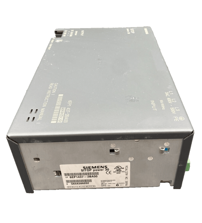 SIEMENS 6EP1437 - 2BA00 SITOP POWER 30 POWER SUPPLY - KLR Automation