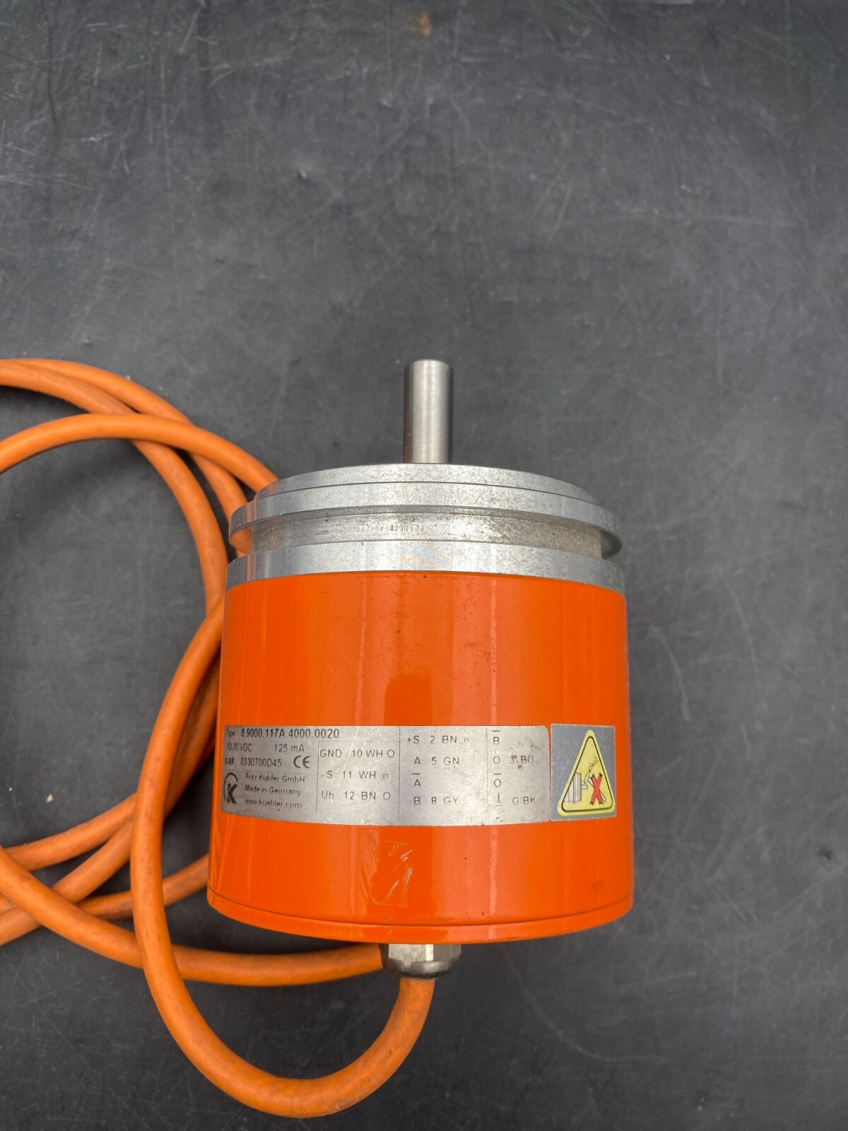 FRITZ KUBLER 8.9000.117A.4000.0020 10-30 VDC ENCODER