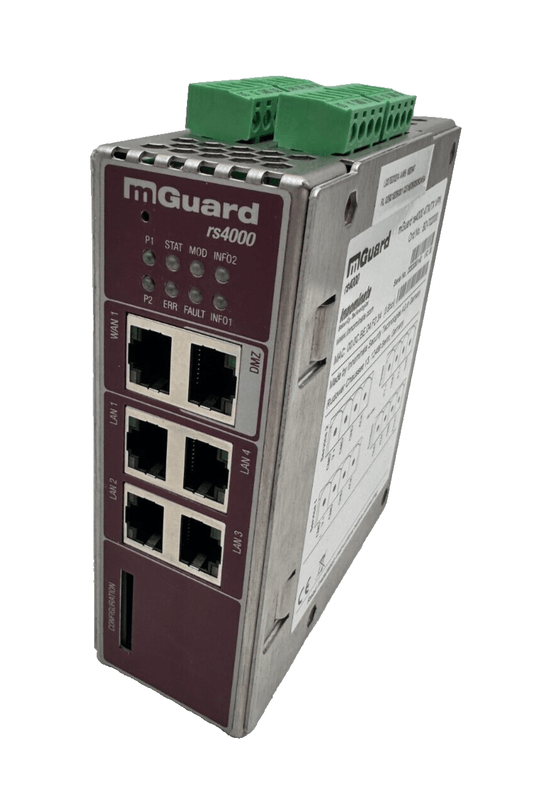 PHOENIX CONTACT MGUARD RS4000 4TX/TX VPN BD - 702000 - KLR Automation