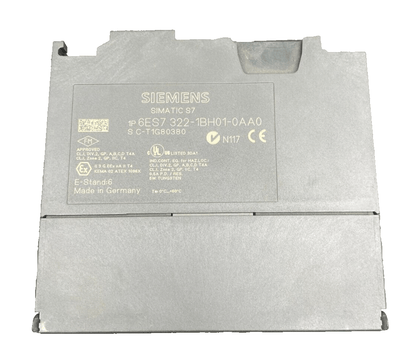 SIEMENS 6ES7322 - 1BH01 - 0AA0 SM322 DO 16xDC24V 0.5A x1pc - KLR Automation