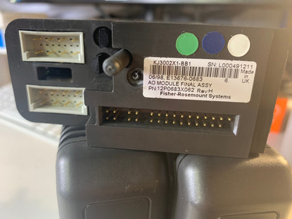 1x   DELTAV EMERSON PROCESS KJ3002X1-BB1 ANALOG OUTPUT, 4-20MA DELTA V