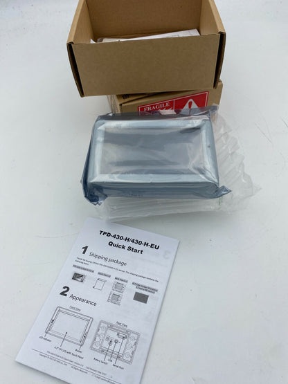 1pc x   ICP  TPD-430-H 4.3" Touch Screen HMI Display TPD-430-H-EU