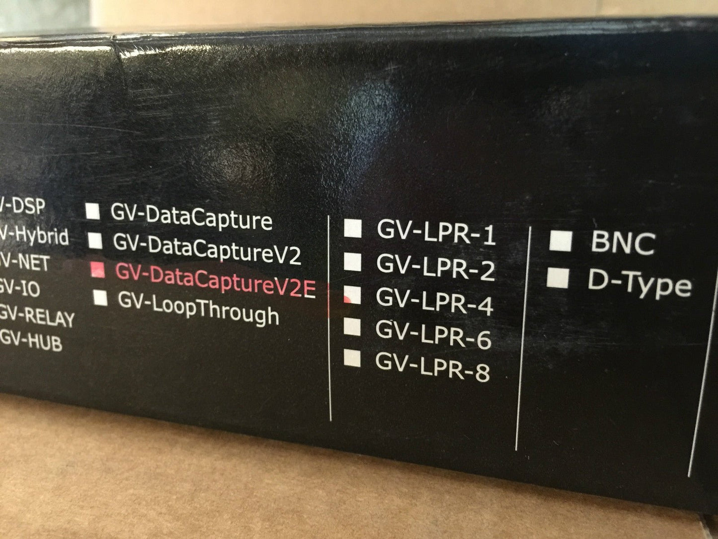 Original GeoVision GV Data Capture V2E sans alimentation - KLR Automation