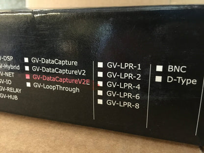 Original GeoVision GV Data Capture V2E sans alimentation - KLR Automation