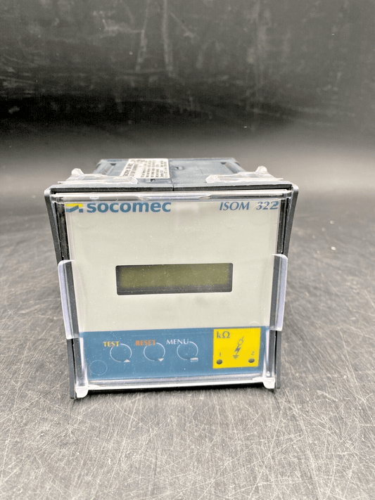 SOCOMEC ISOM 322 ISOM AMD322 INSULATION MONITORING DEVICE - KLR Automation