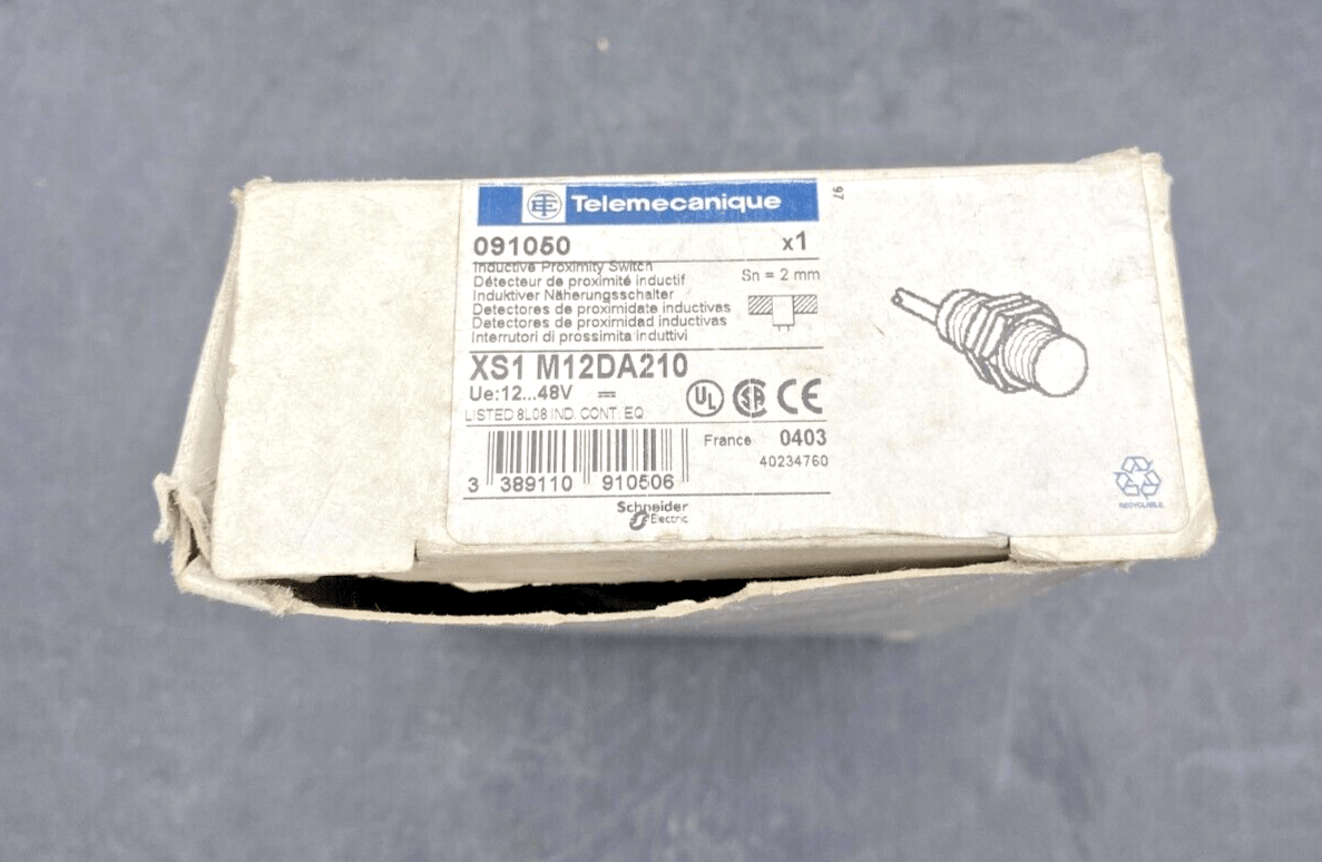 TELEMECANIQUE XS1M12DA210 INDUCTIVE PROXIMITY SWITCH - KLR Automation