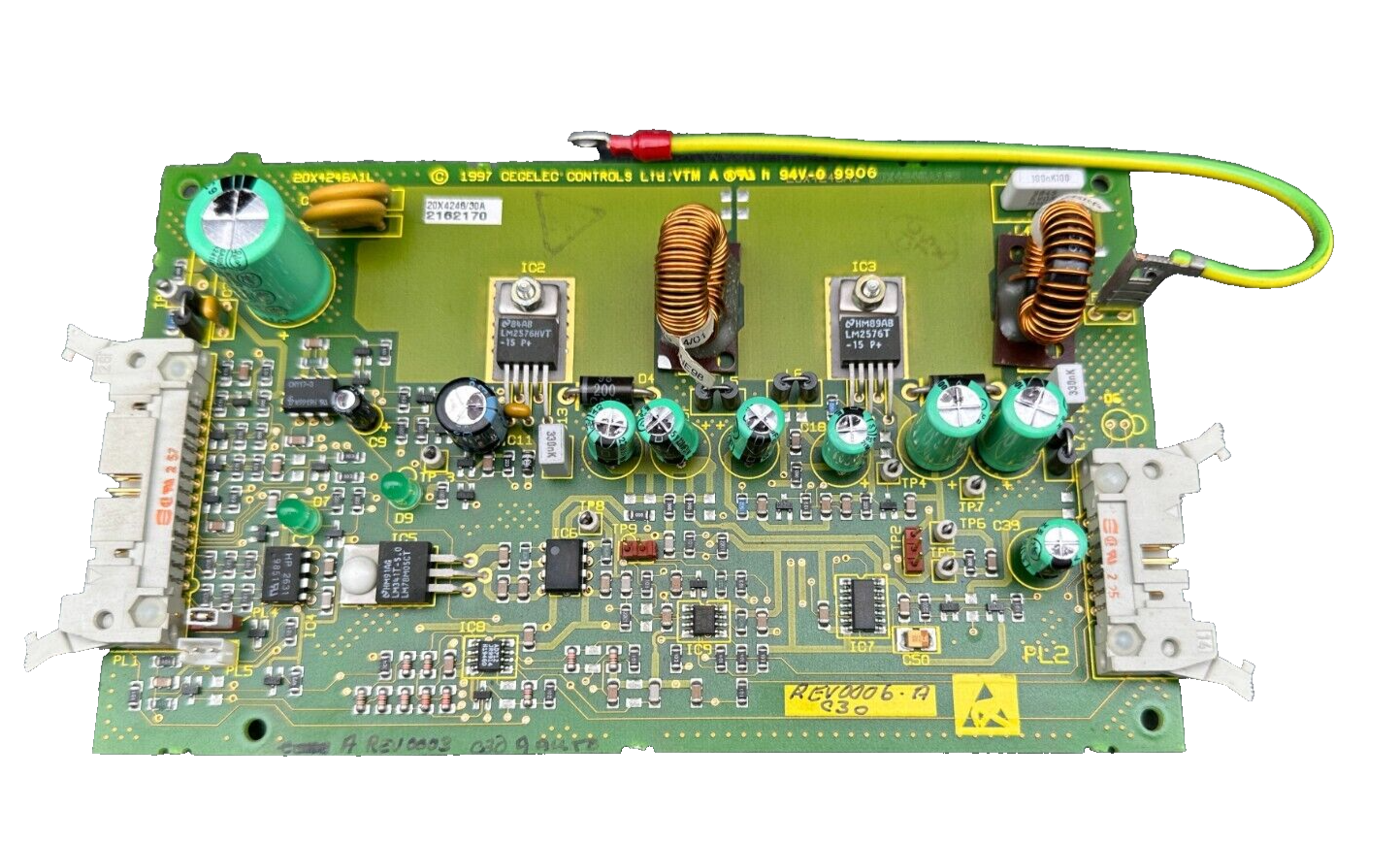 CEGELEC GENERAL ELECTRIC 20X4246/30A PC BOARD PLC