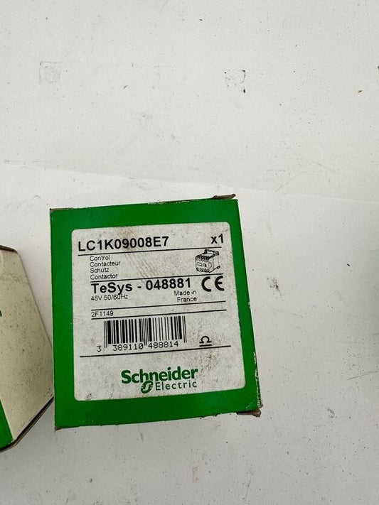 1pc x SCHNEIDER ELECTRIC LC1K09008E7 TESYS 048881 CONTACTOR