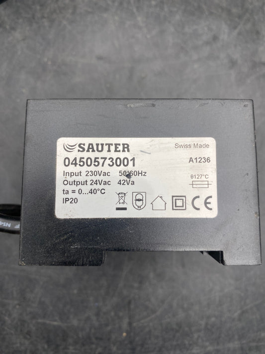 LOT DE 5 SAUTER 0450573001 TRANSFORMER 230 VAC 24VAC - KLR Automation