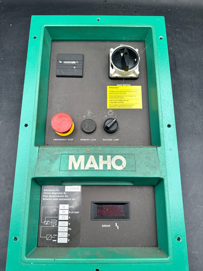 Maho CNC 432 DECKEL Panel control  E-200146