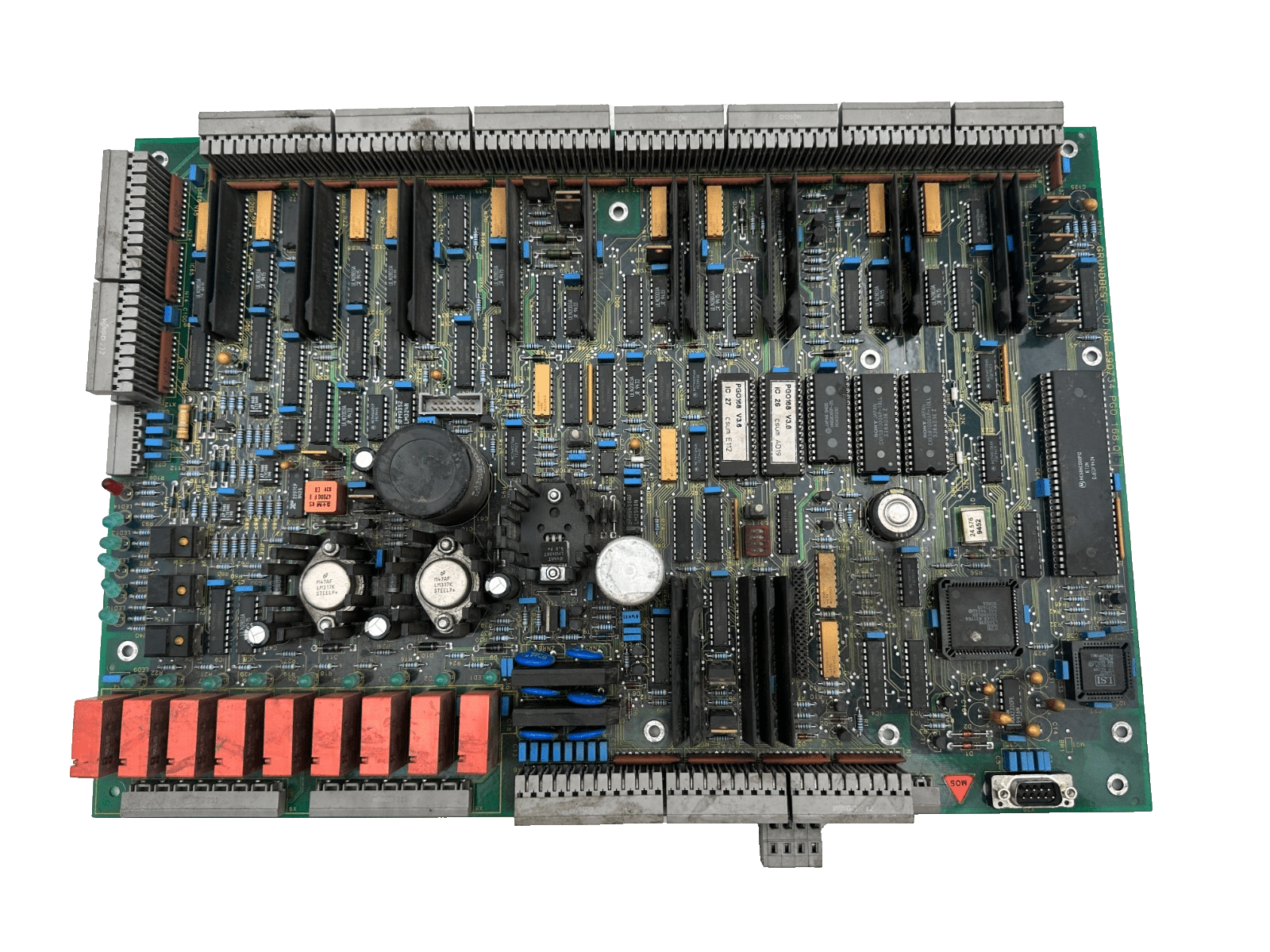 ELEVATOR PARTS LIFT SCHINDLER GRUNDBEST 590734 PGO 168.Q B PCB CARD - KLR Automation
