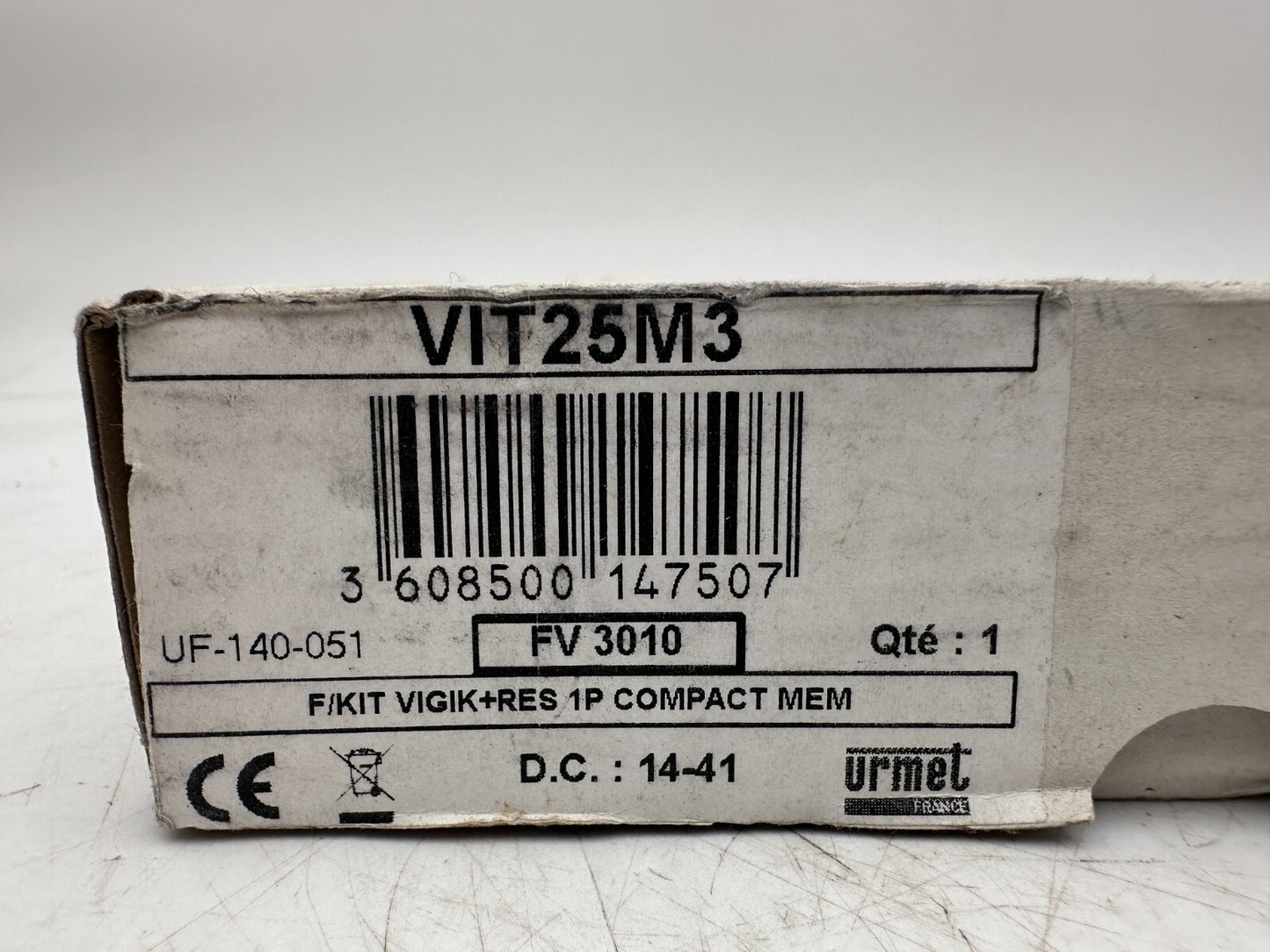 URMET VIT25M3 UF - 140 - 051 F/KIT VIGIK+RES 1P COMPACT MEM - KLR Automation